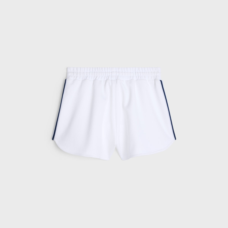 CELINE athletic shorts in double face jersey outlook