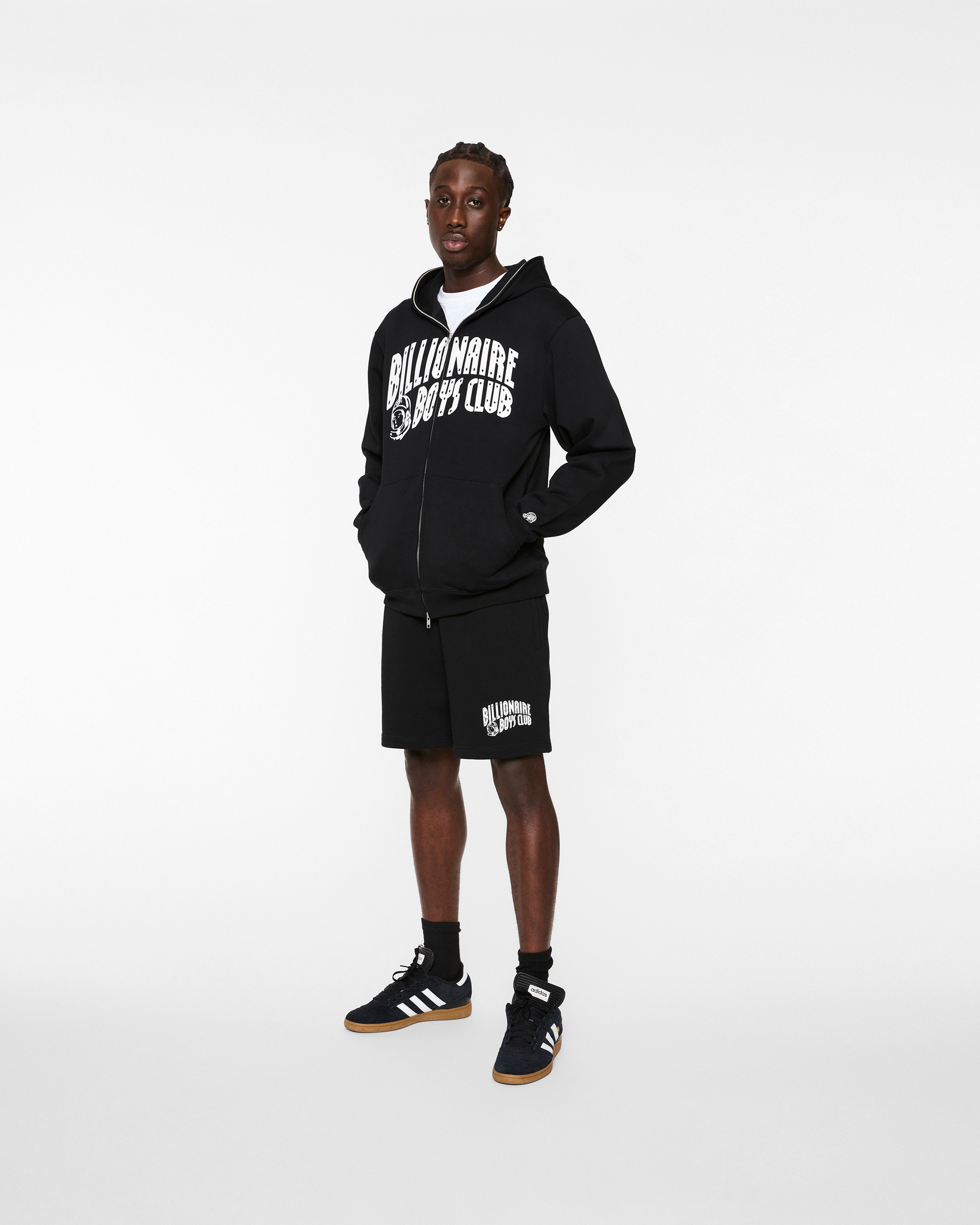 CLASSIC CURVE LOGO FULL ZIP HOODIE - 3