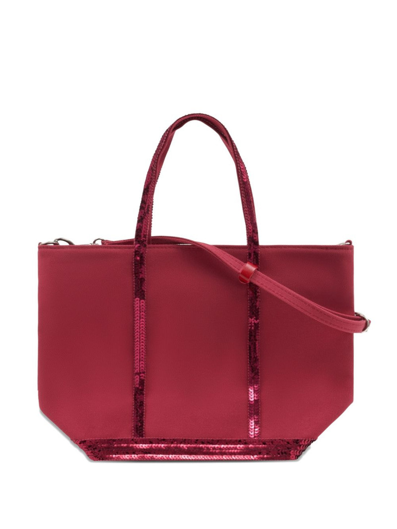 Cabas sequin-embellishment tote bag 1