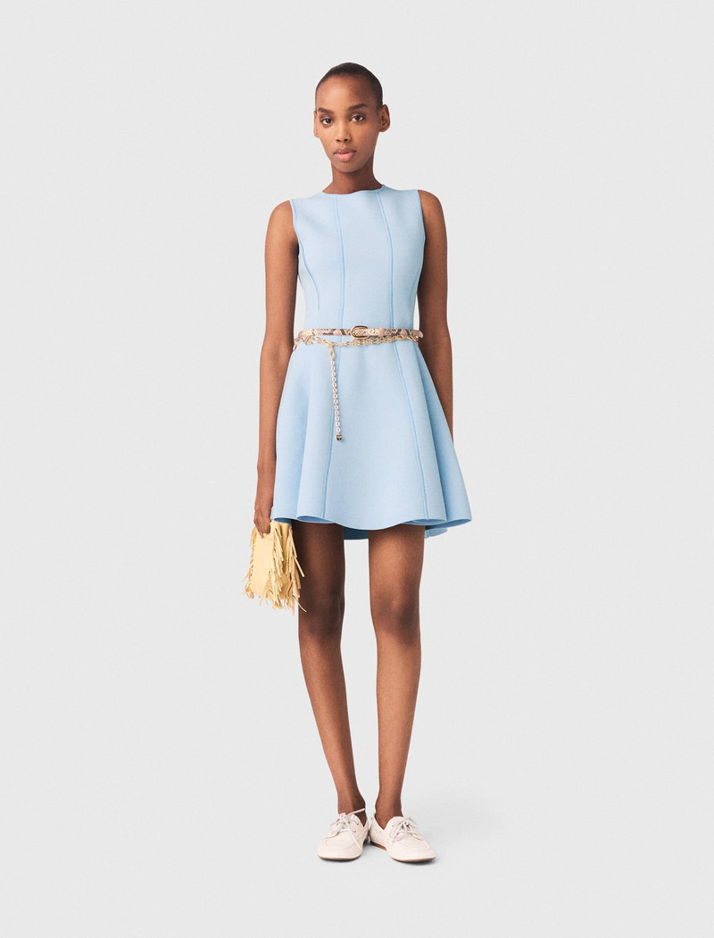maje Skater dress with jewelled bows outlook