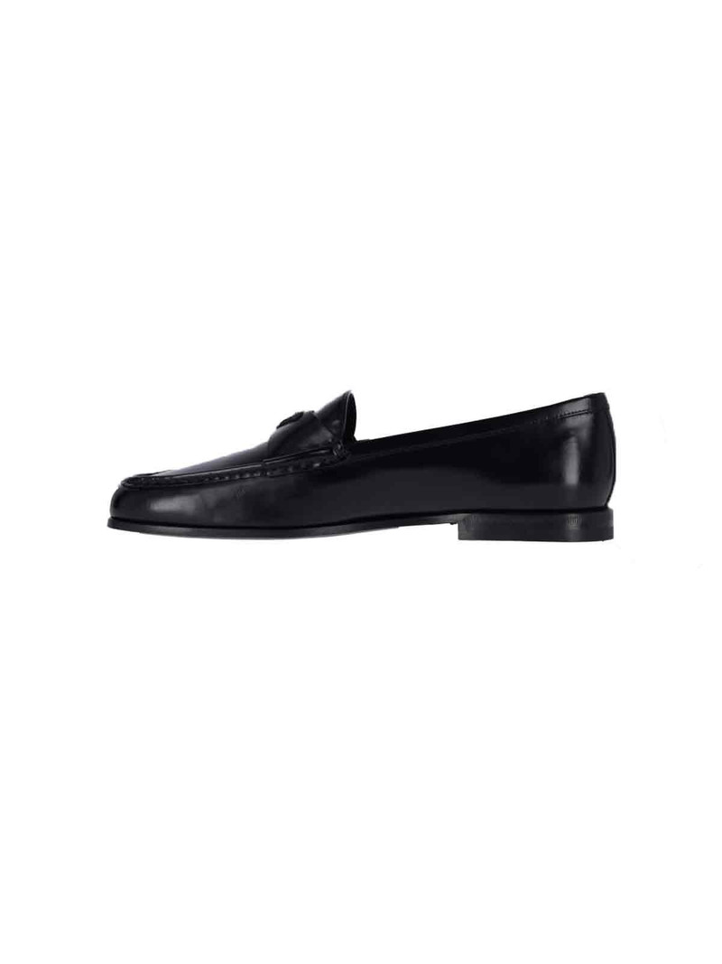 Prada LOGO LOAFERS outlook