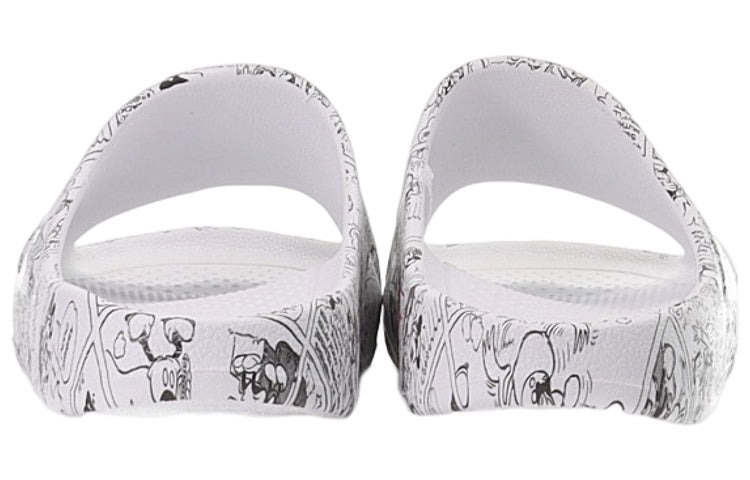 (WMNS) Li-Ning x Disney Mickey Mouse Fashion Slippers 'White Multi' AGAS010-2 - 4