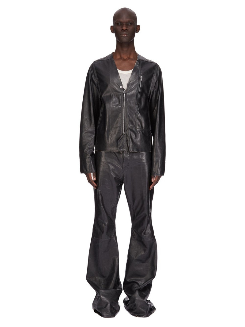 Distressed Leather Jacket 7