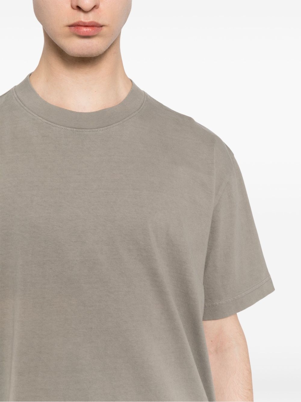 crew-neck cotton T-shirt - 5