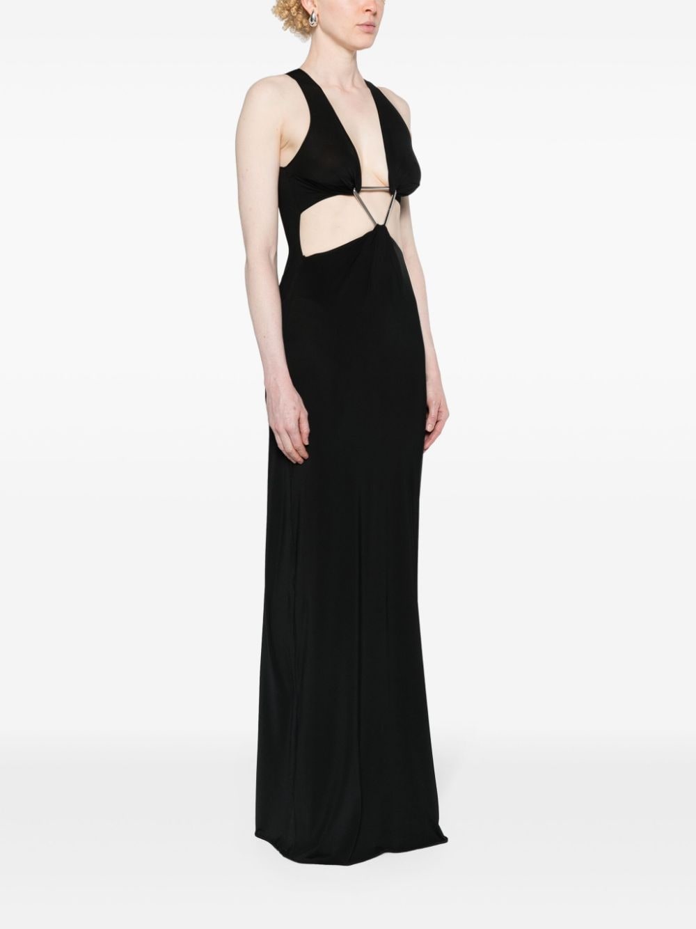 Cut-out Triangle maxi dress - 3