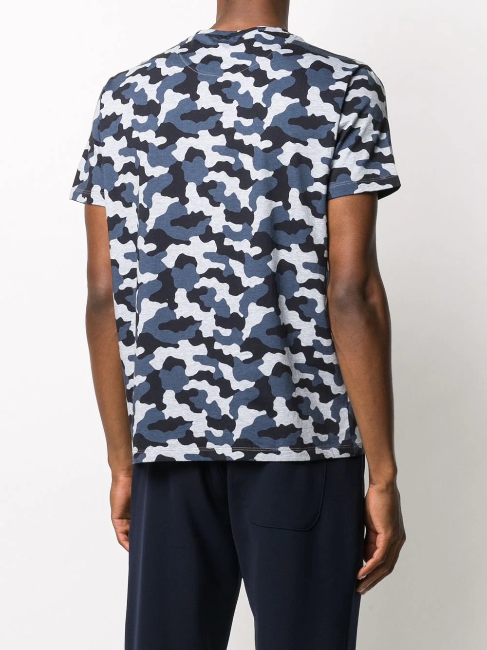 Pegaso camouflage print T-shirt - 4