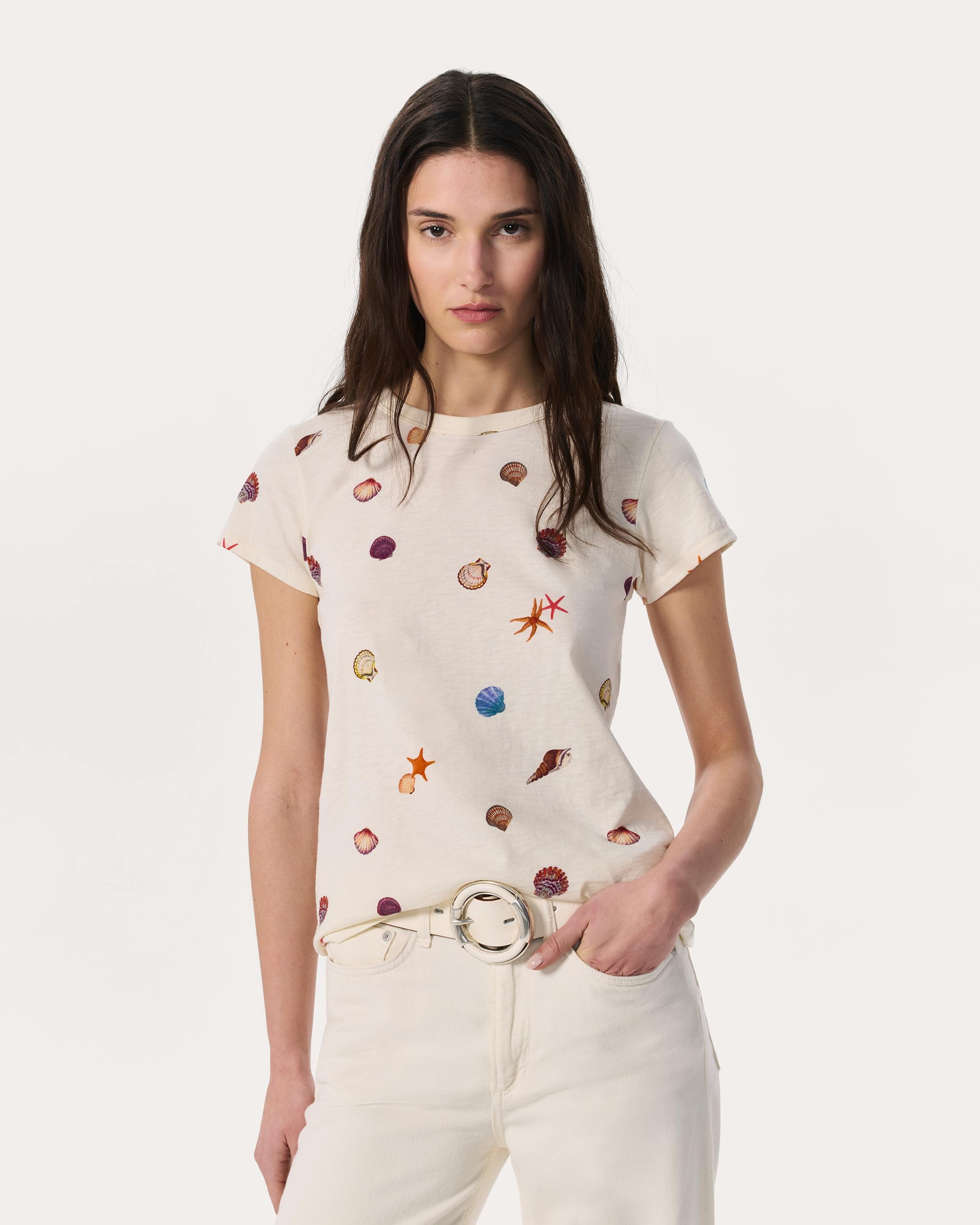 Seashell Graphic Tee - 2