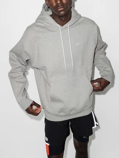 Nike Swoosh logo drawstring hoodie outlook