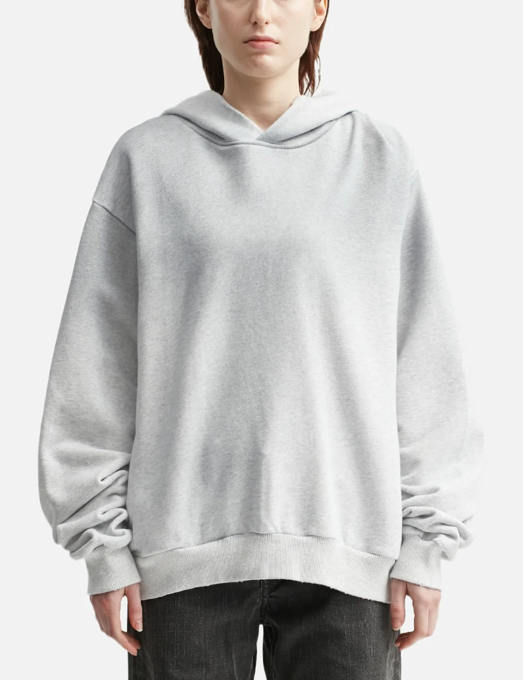 LOGO HOODED SWEATER - 1