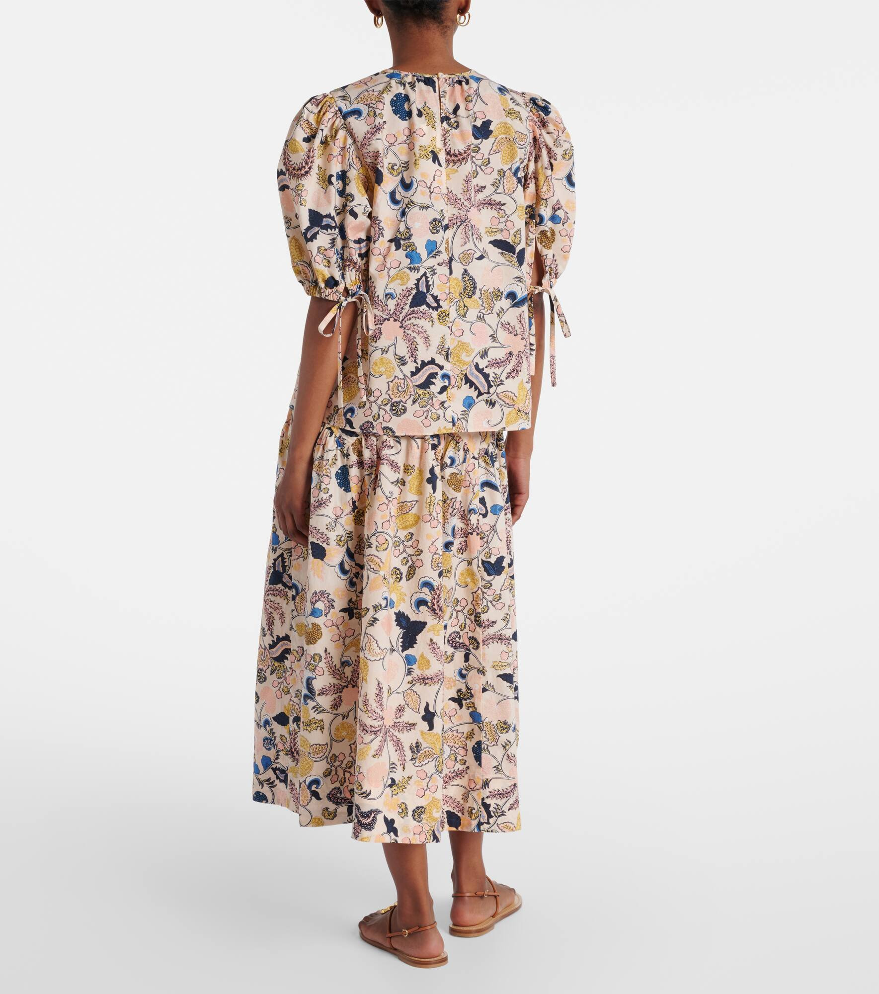 Coralie floral cotton blouse - 3