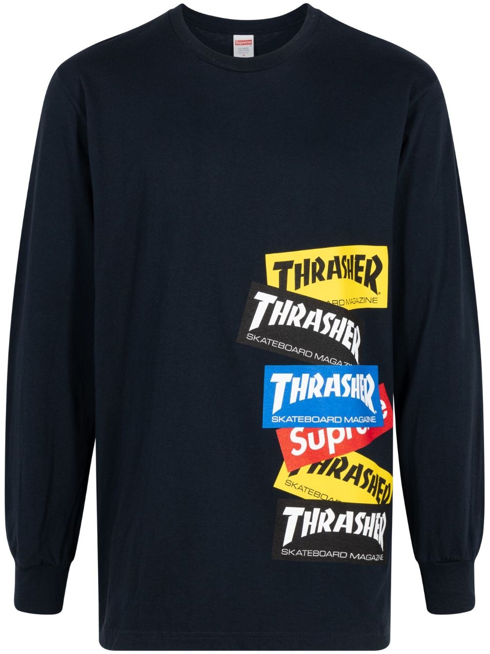 x Thrasher Multi Logo "Navy" sweatshirt - 1