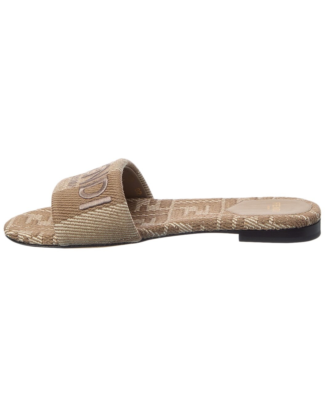 FENDI Signature Jacquard Sandal - 2