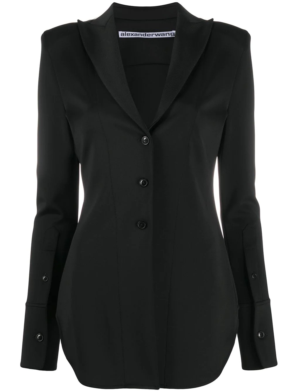 long sleeve fitted jacket - 1