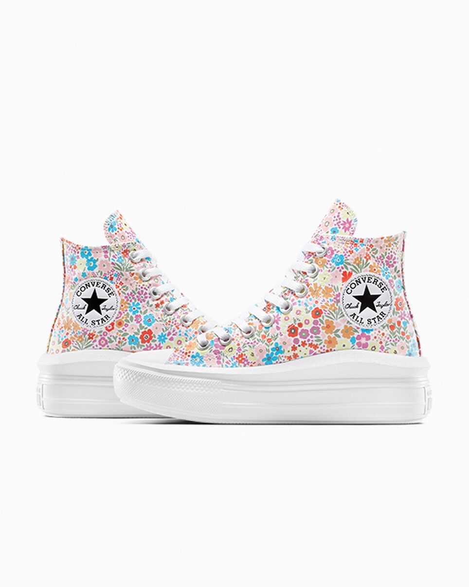 Chuck Taylor All Star Move Platform Mini Flowers - 7