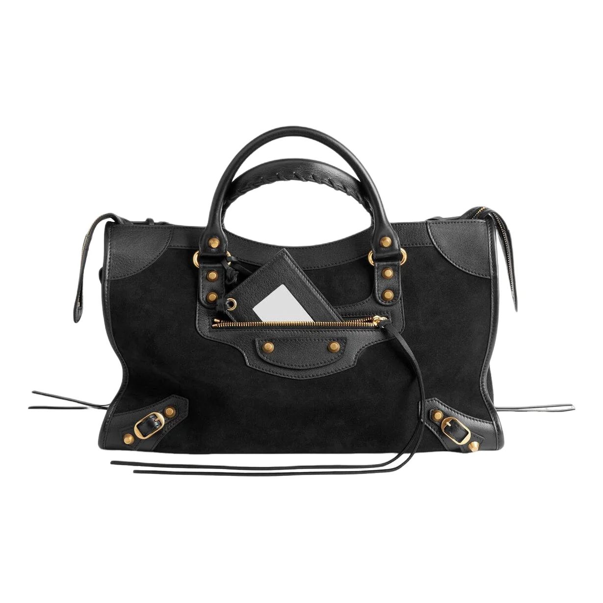 (WMNS) Balenciaga Le City Bag Medium 'Black' 8657602ACJ51000 - 1