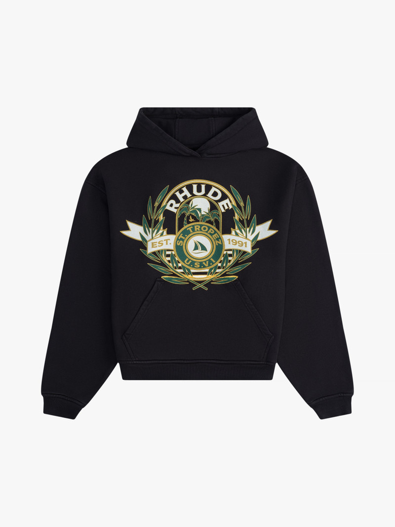 ST.TROPEZ YACHT CREST HOODIE 1