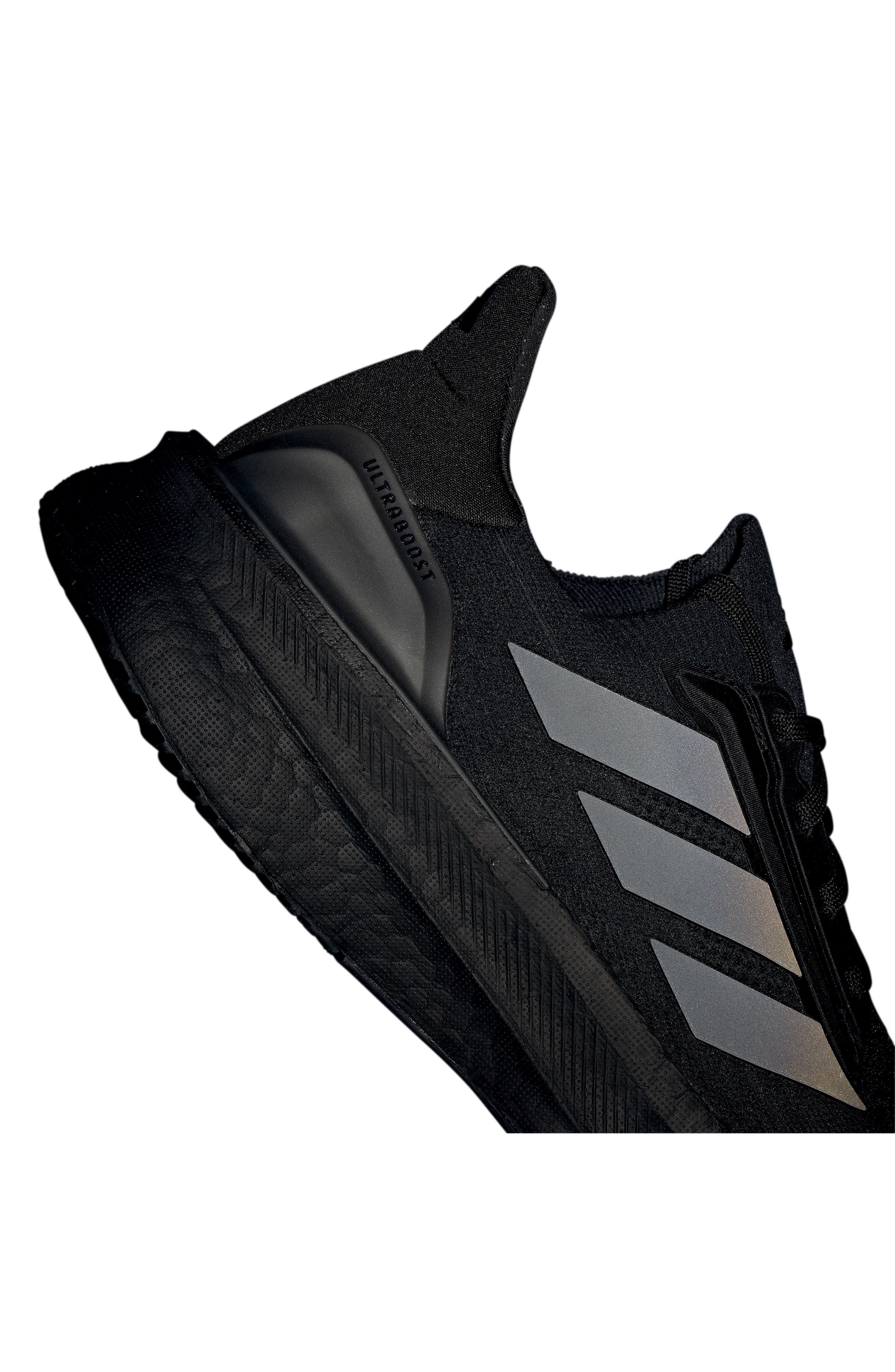 adidas Ultraboost 5x Running Shoe in Black/Black/White at Nordstrom - 9