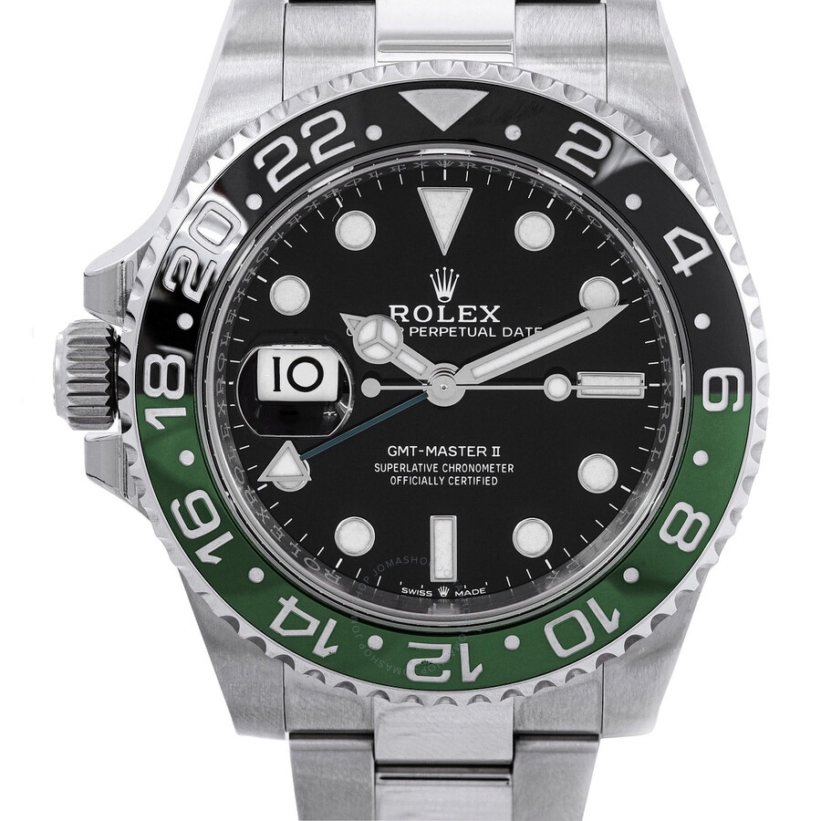 Rolex GMT-Master II Lefty Automatic Black Dial Sprite Bezel Men's Watch 126720vtnr-0001 - 4