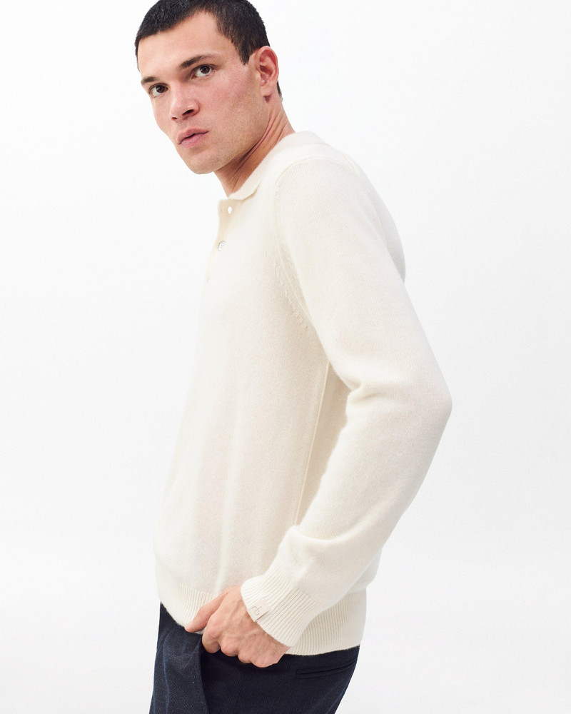 Declan Cashmere Polo Sweater 5