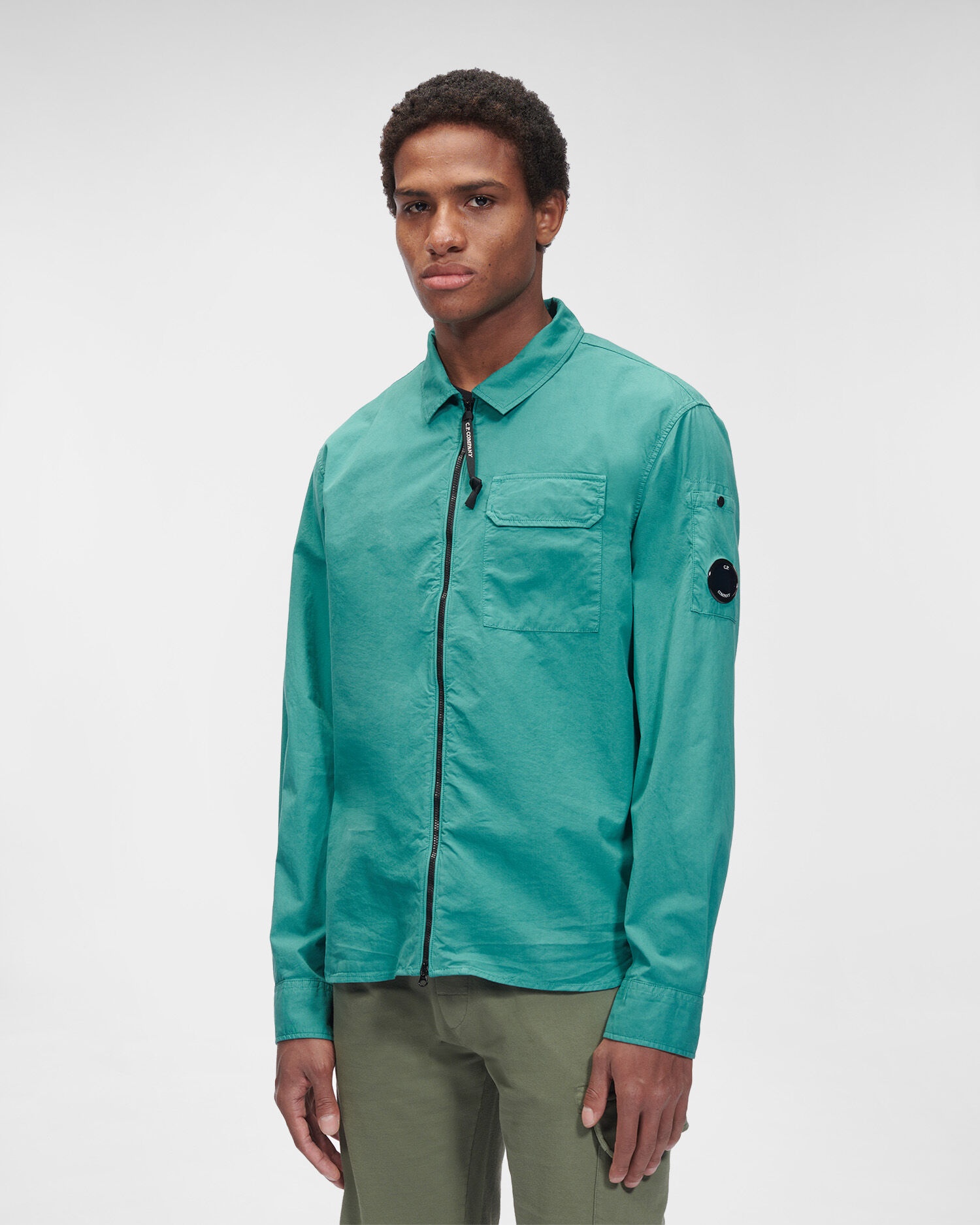Gabardine Zipped Shirt - 2