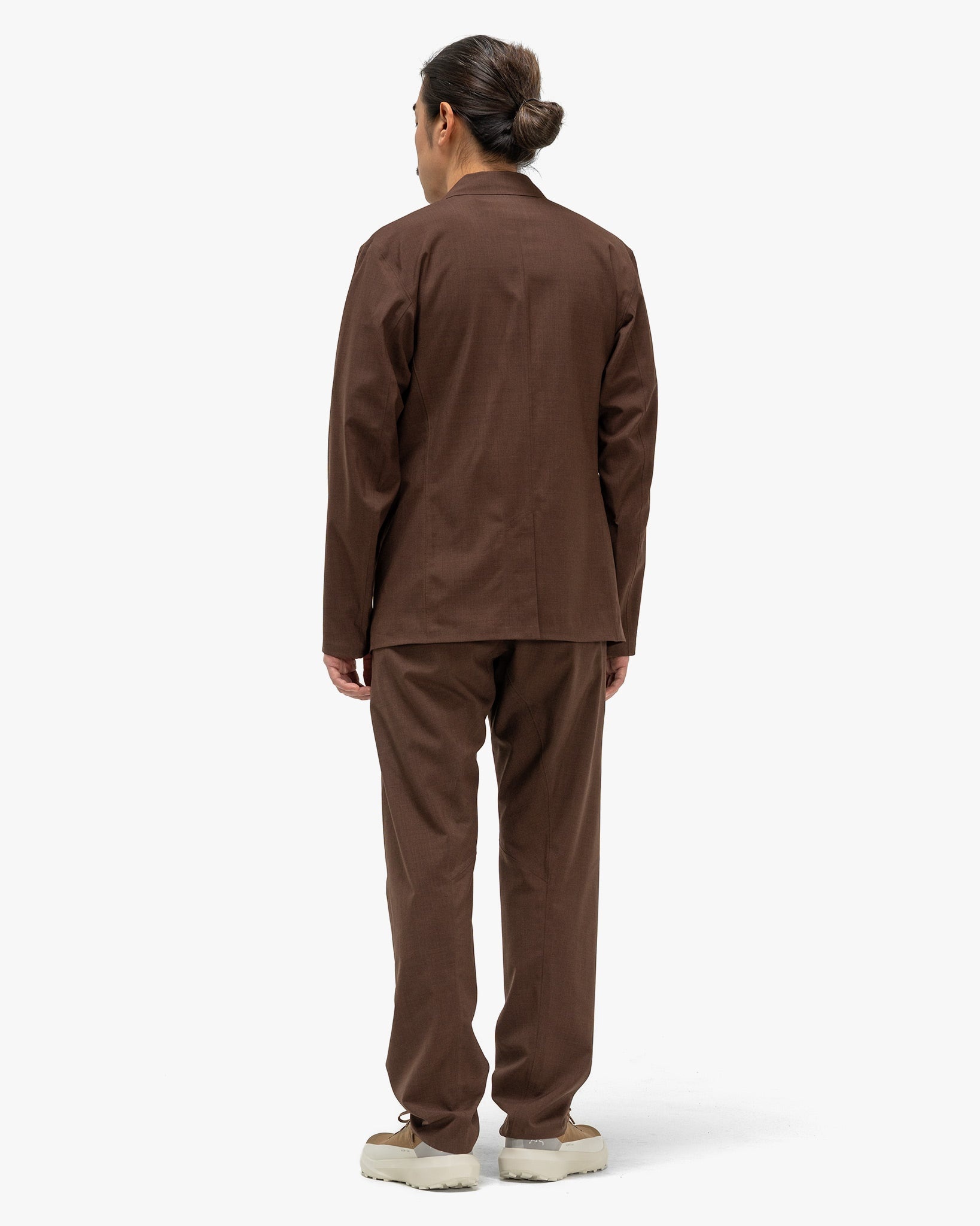 Convex Wool Blazer Ganache Heather - 3