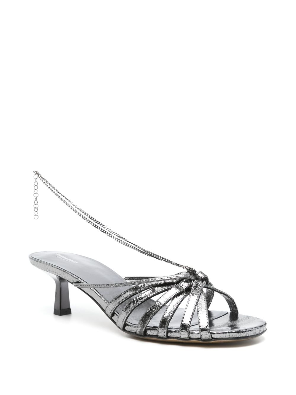 45mm leather sandals - 2
