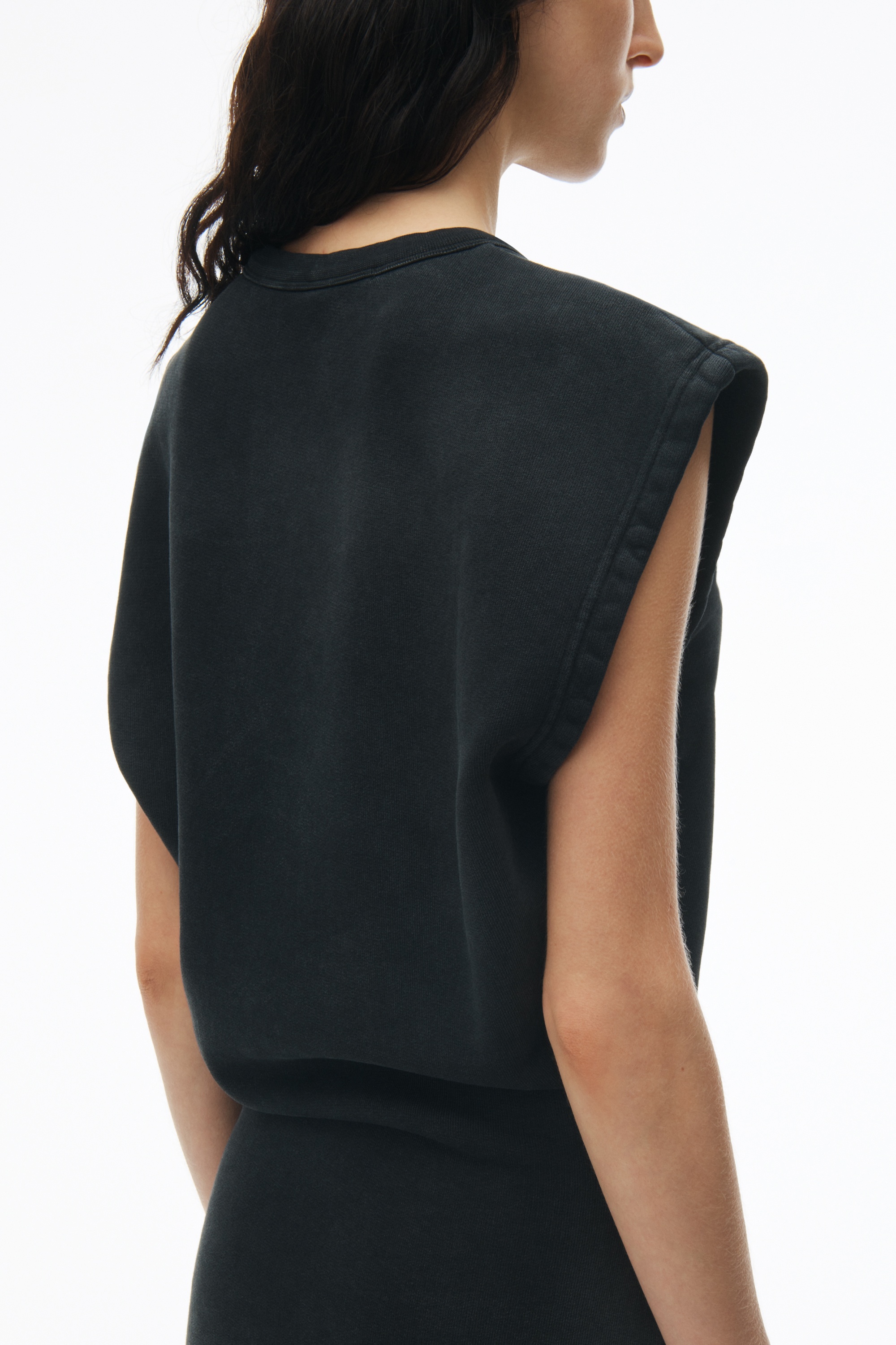 Tapered Minidress In Classic Terry - 6