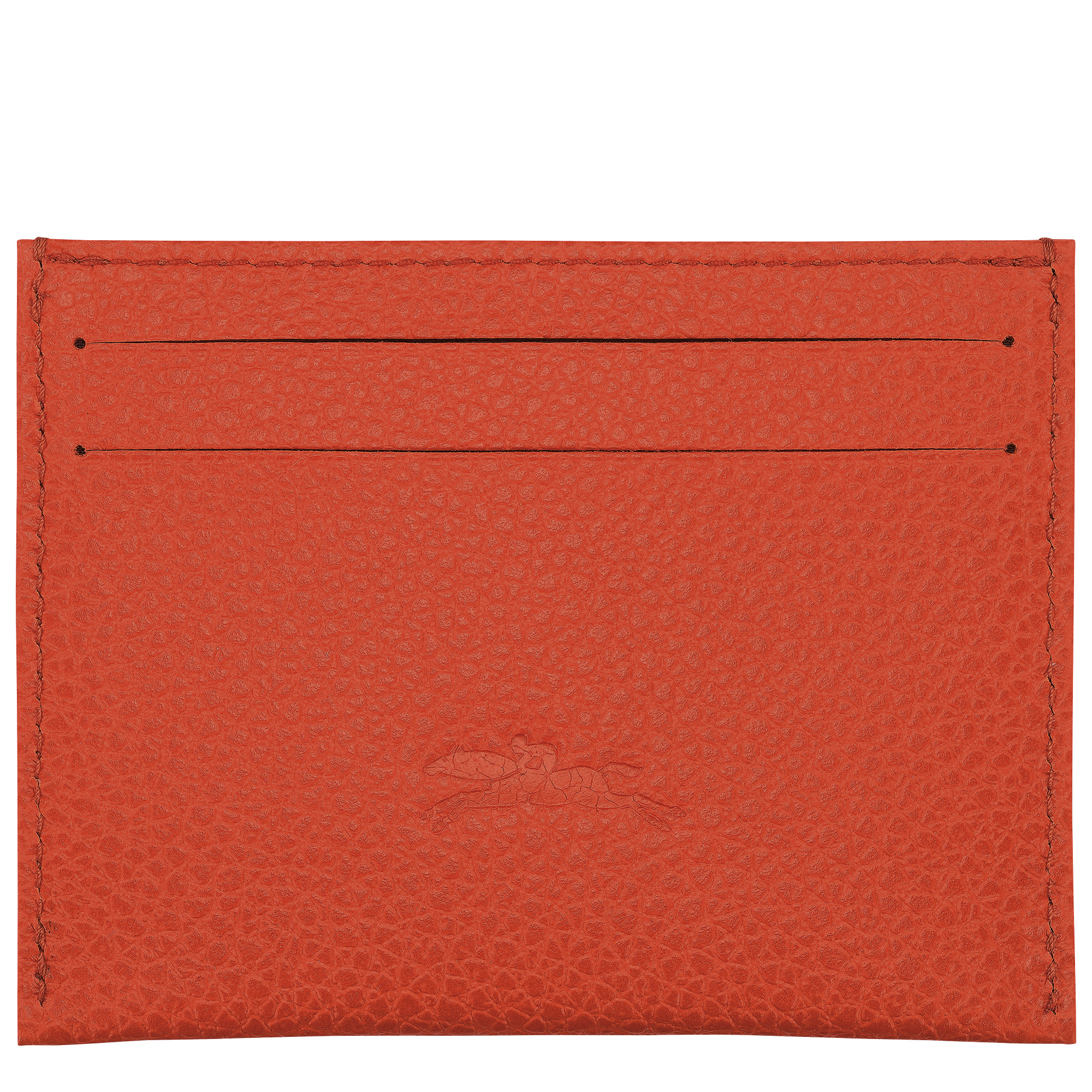 Le Foulonné Cardholder Paprika - Leather - 2