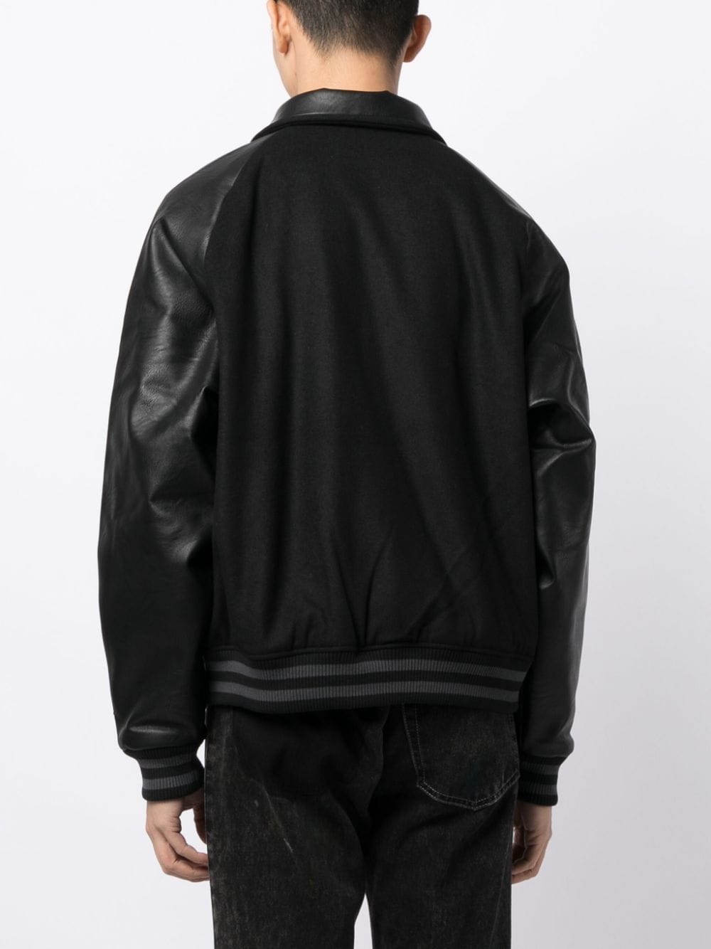 X Goodfight Lettermans panelled bomber jacket - 5