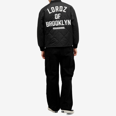 NEIGHBORHOOD Neighborhood x Lordz of Brooklyn Quilt Jacket outlook