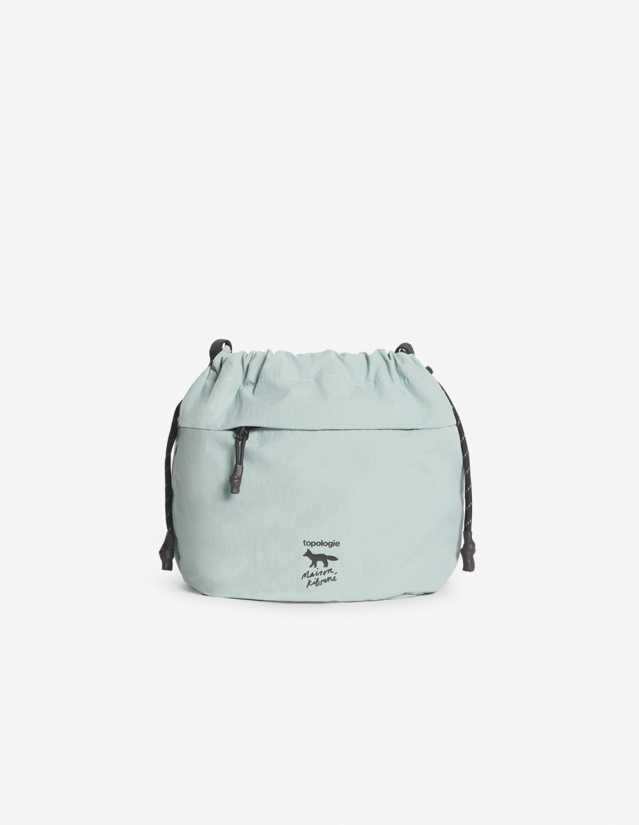 Maison Kitsuné TOPOLOGIE x MAISON KITSUNE REVERSIBLE POUCH