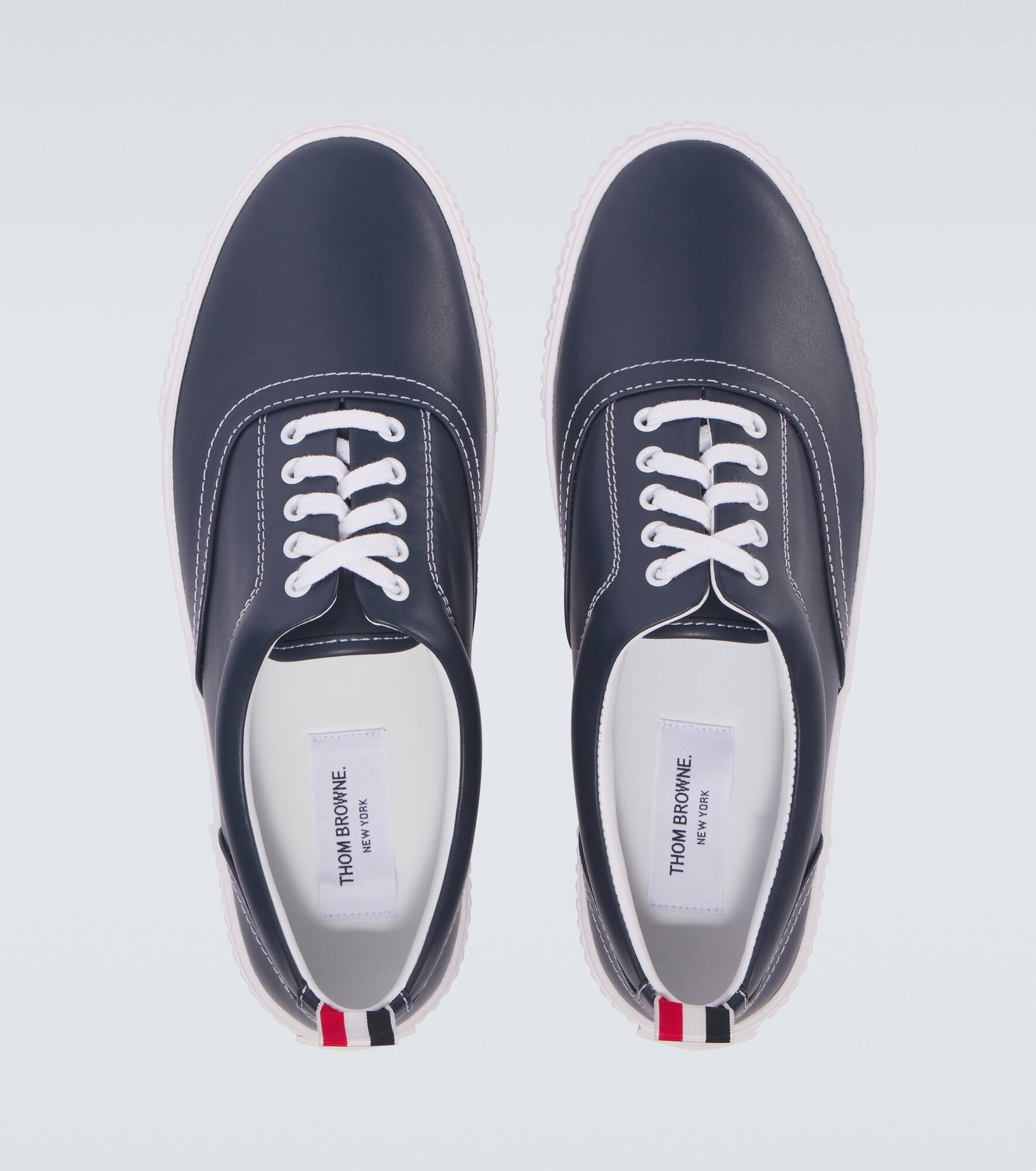 Heritage leather sneakers - 4