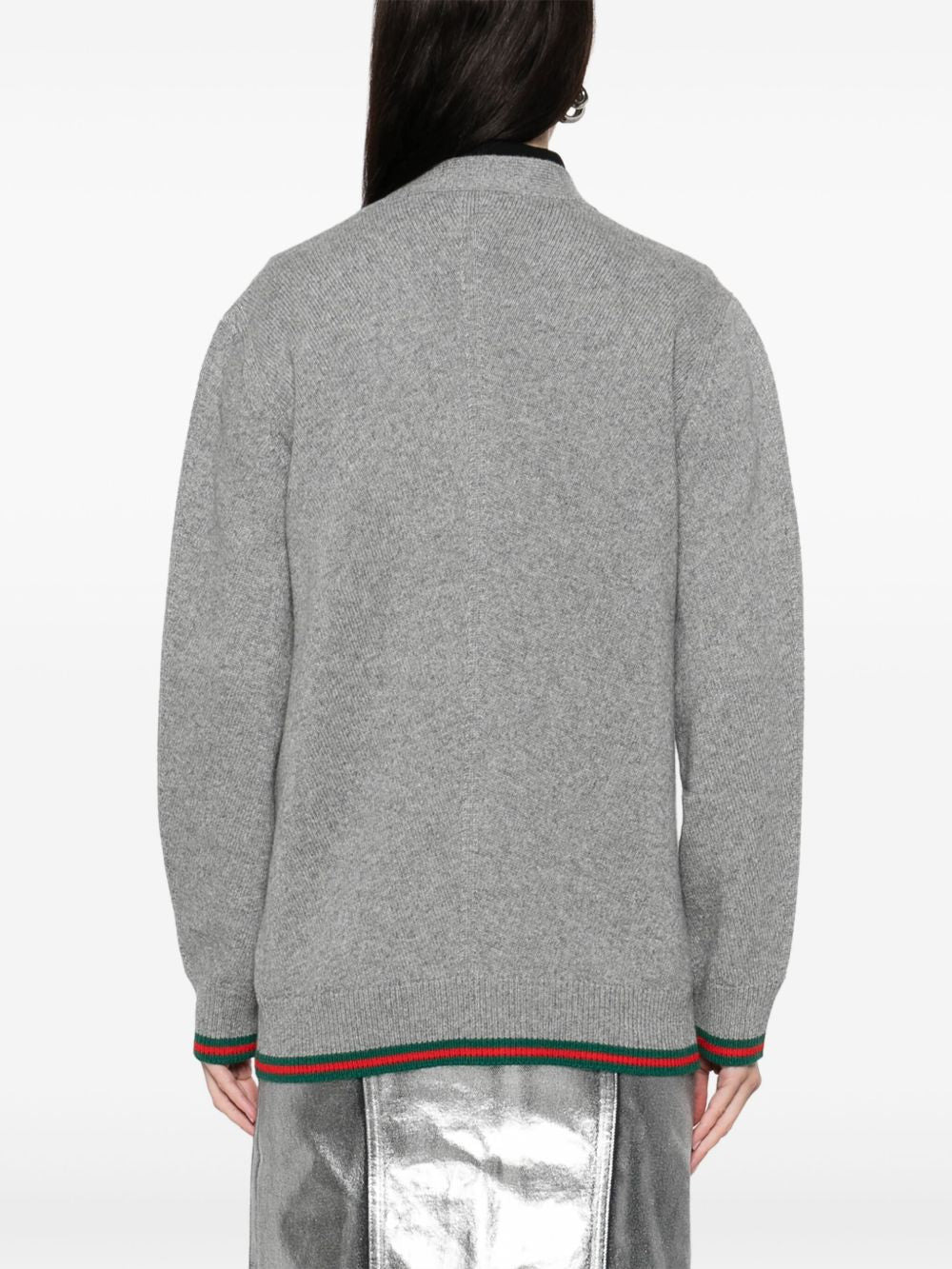 Gucci Women Web Cardigan - 5