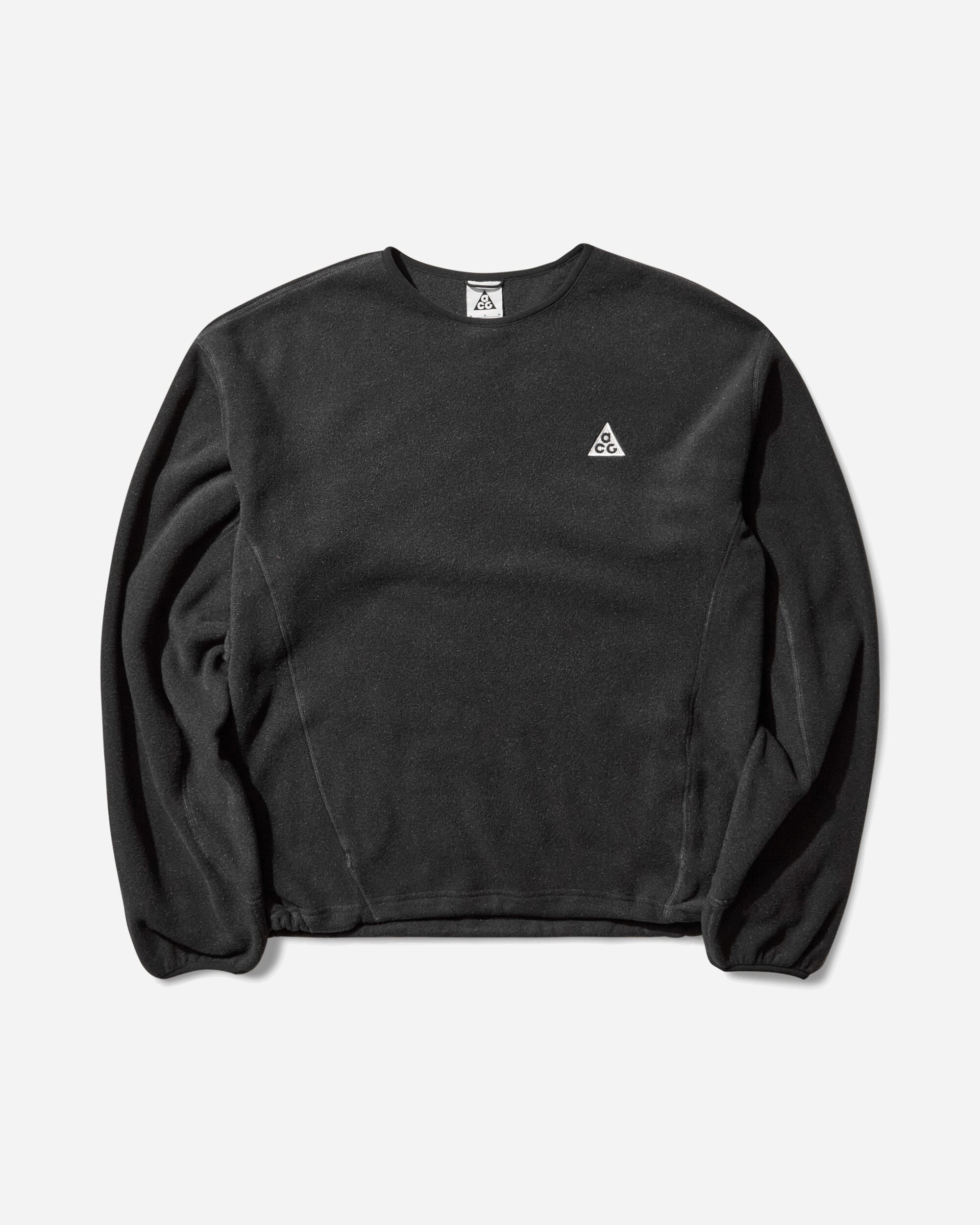 Men's ACG 'Wolf Tree' All-Over Crewneck Sweatshirt Black / Anthracite - 1