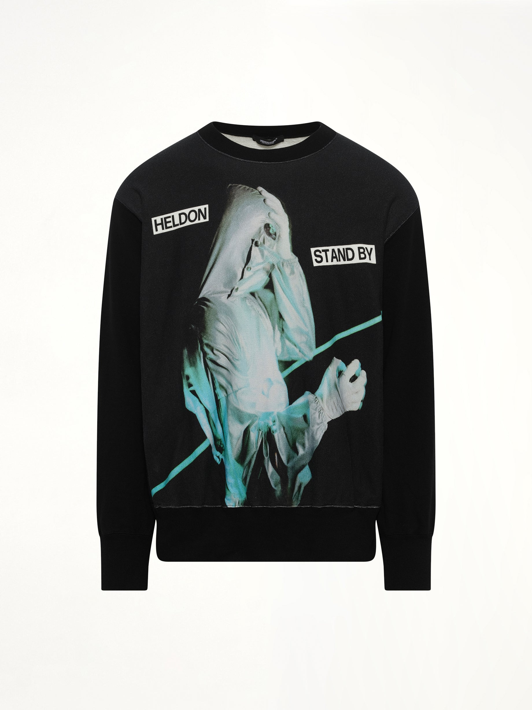 Heldon Stand By L/S T-Shirt in Black - 2