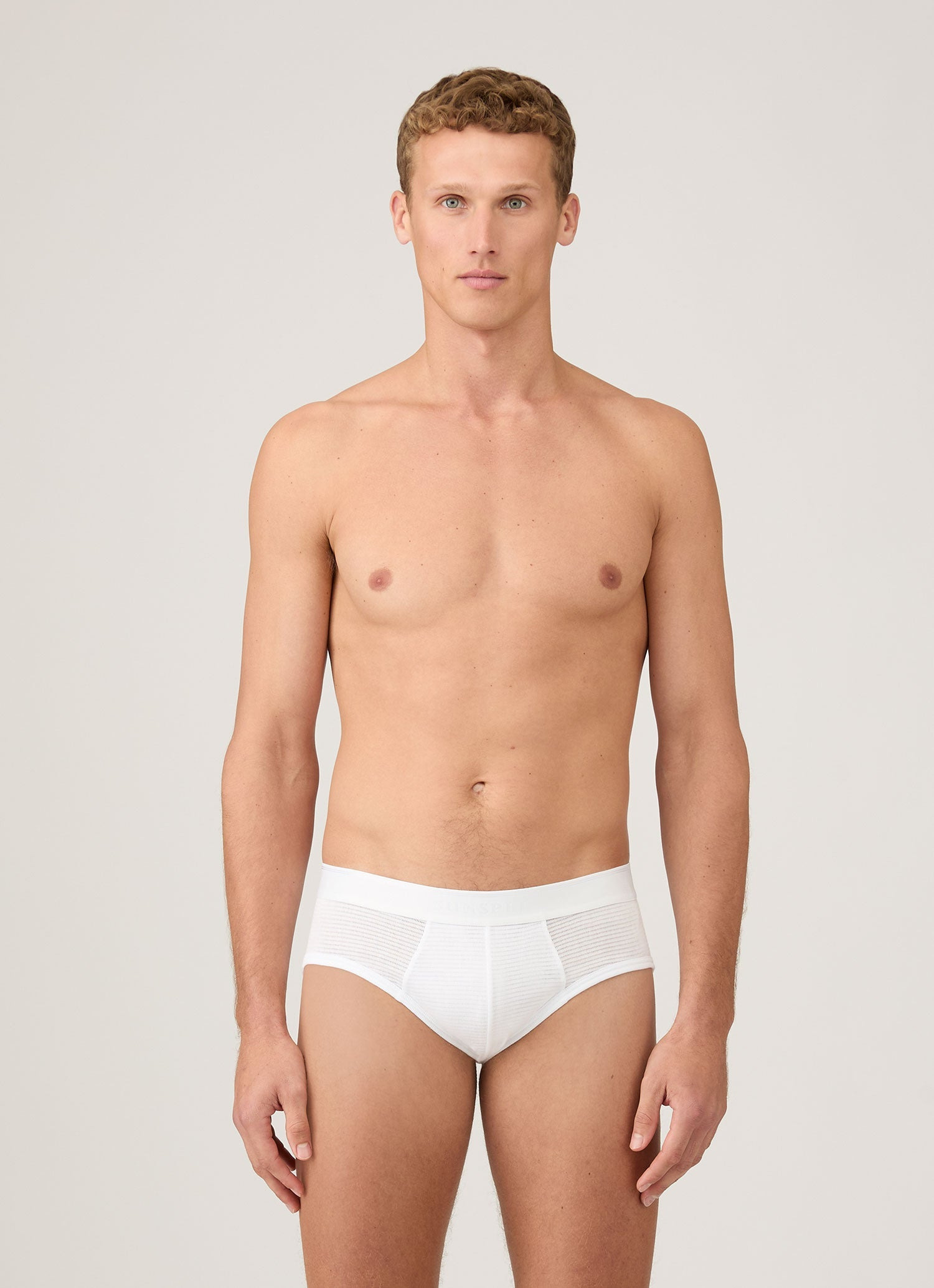 Cellular Cotton Briefs - 2
