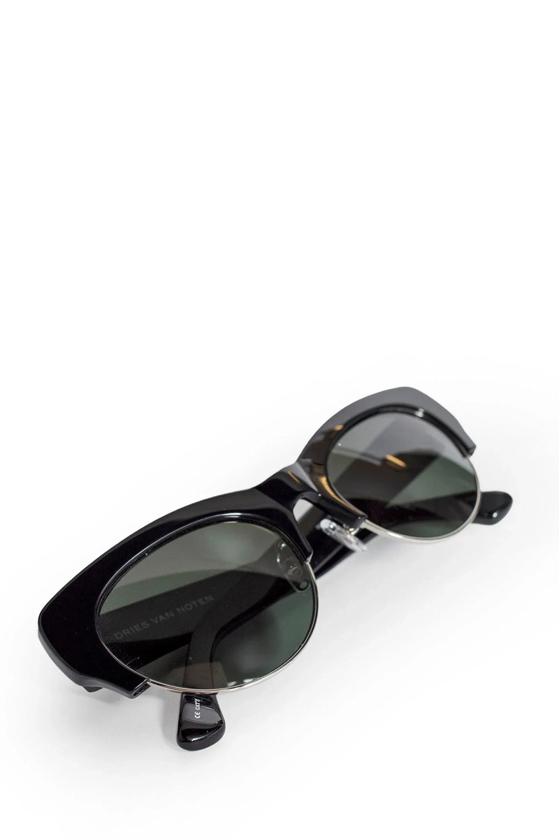 DRIES VAN NOTEN UNISEX BLACK EYEWEAR 4