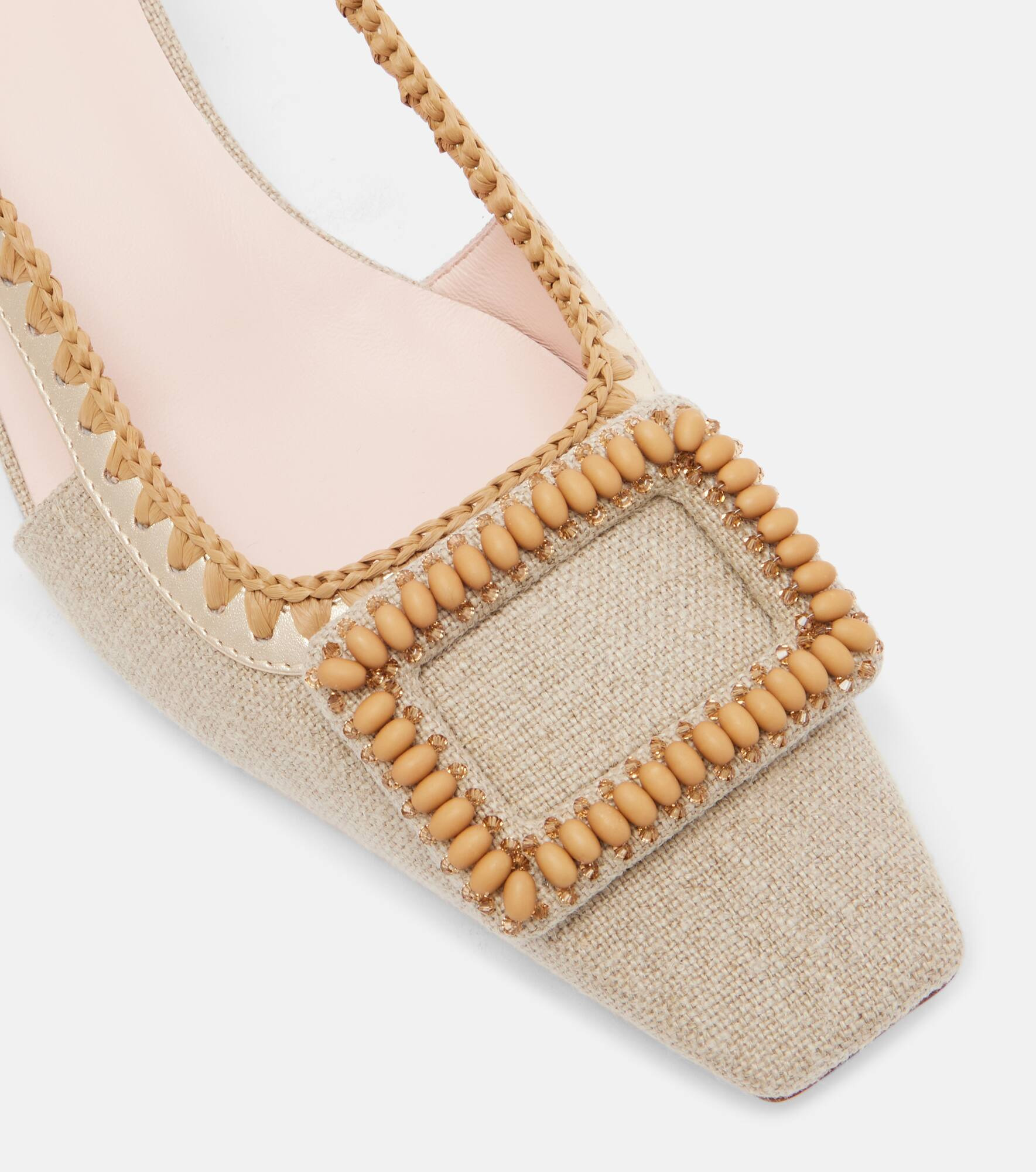 Belle Vivier embellished slingback pumps - 5