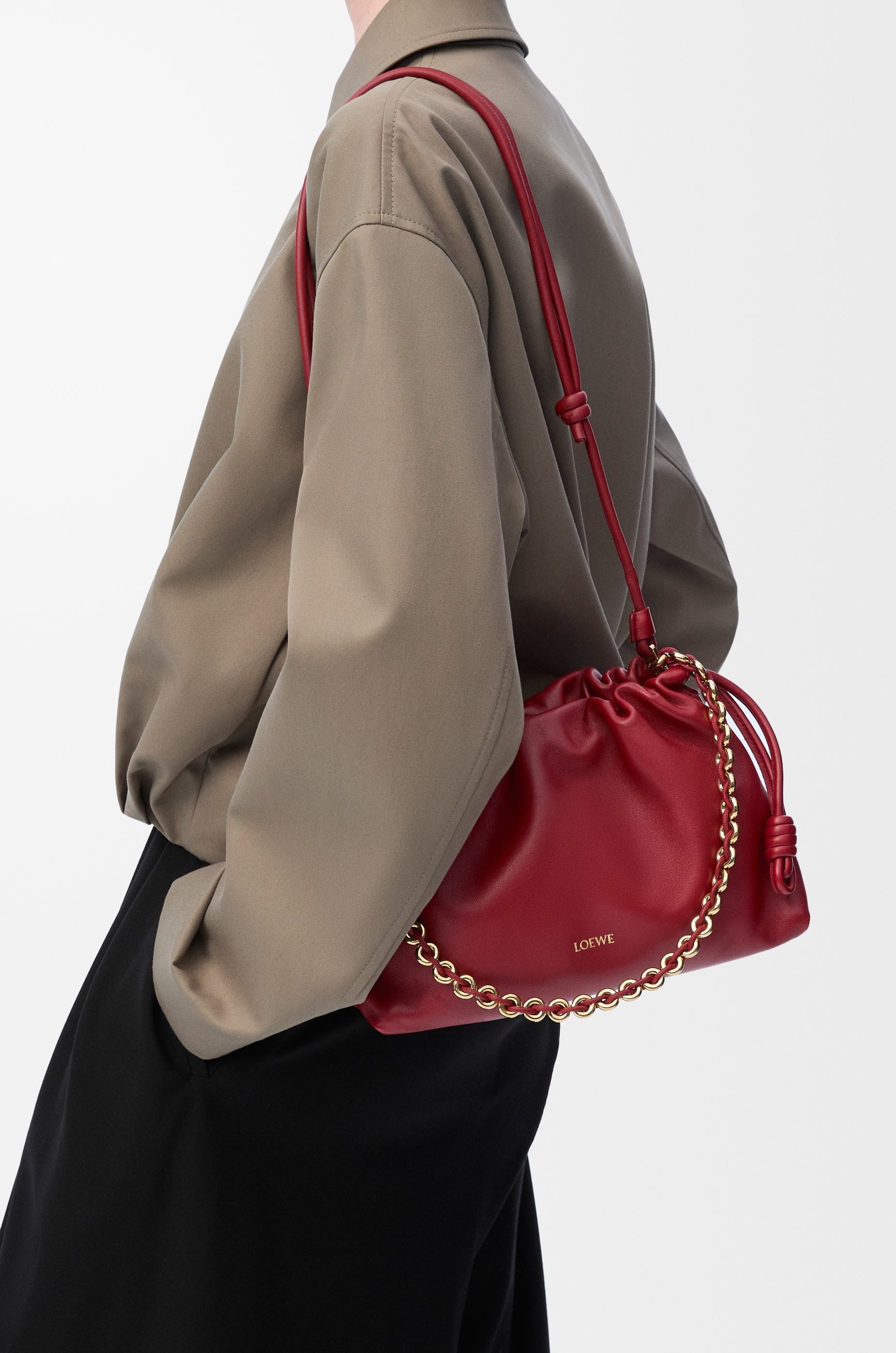 Medium Flamenco purse in mellow nappa lambskin - 3