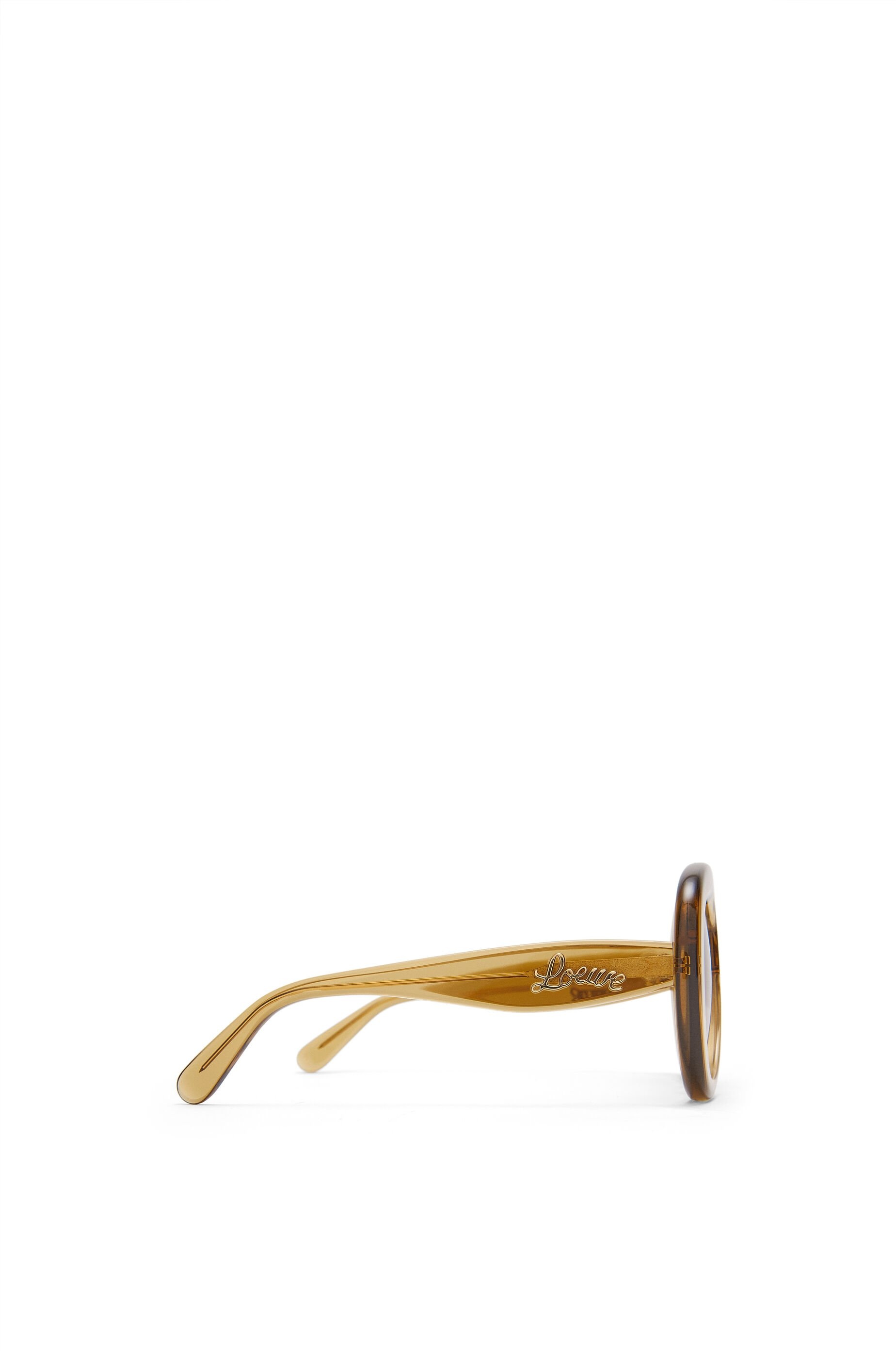 Round Spoiler Aviator sunglasses - 3
