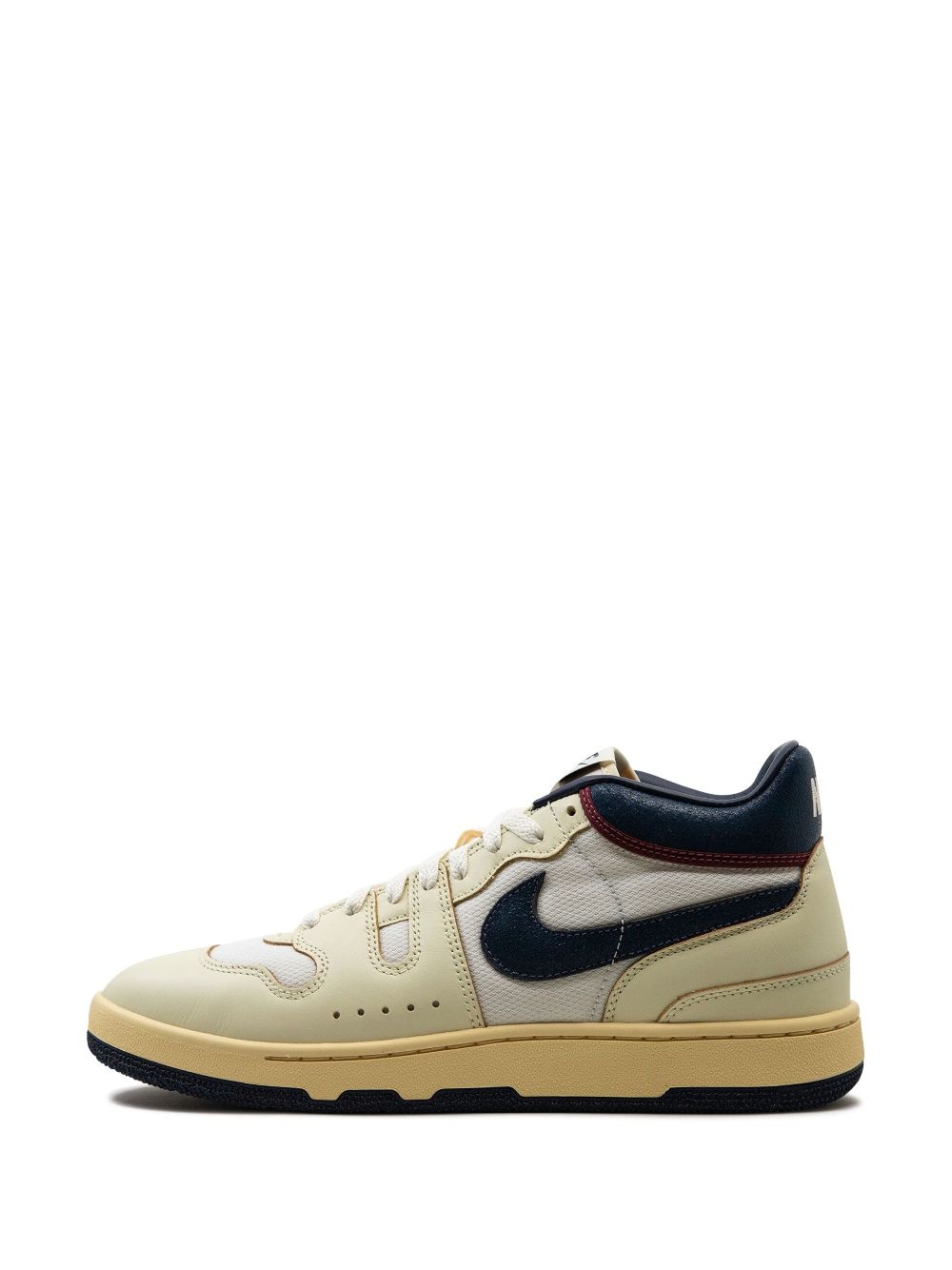 Attack PRM panelled leather sneakers - 5