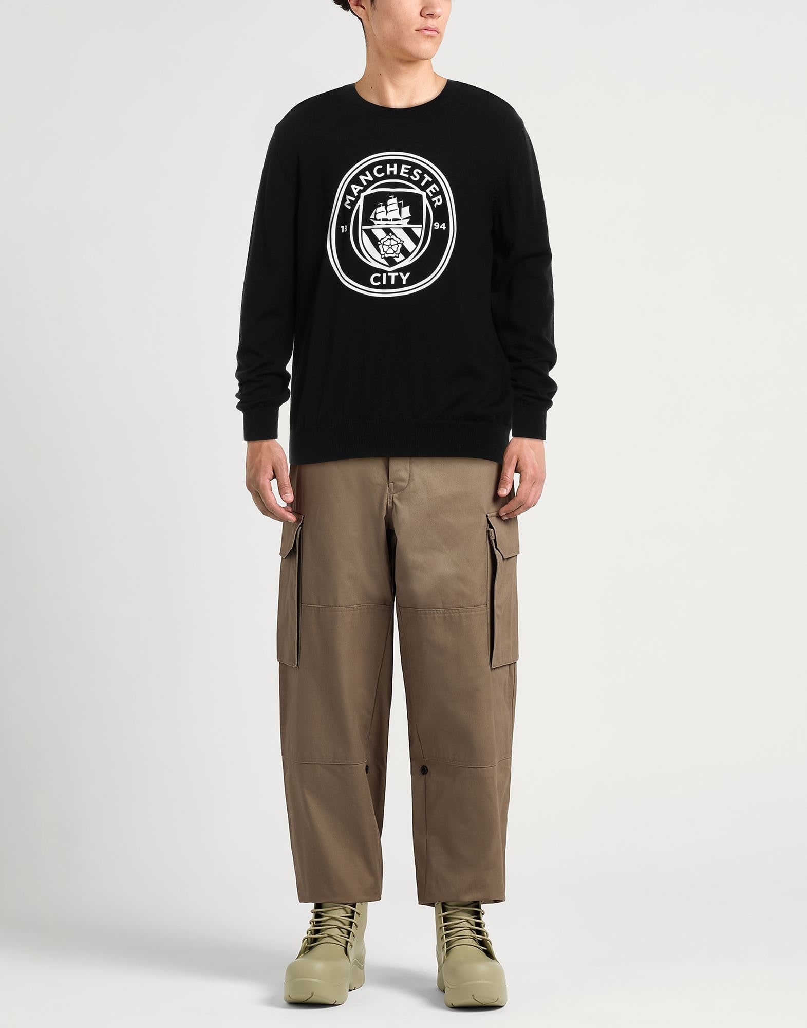 Black Men's Sweater - 2