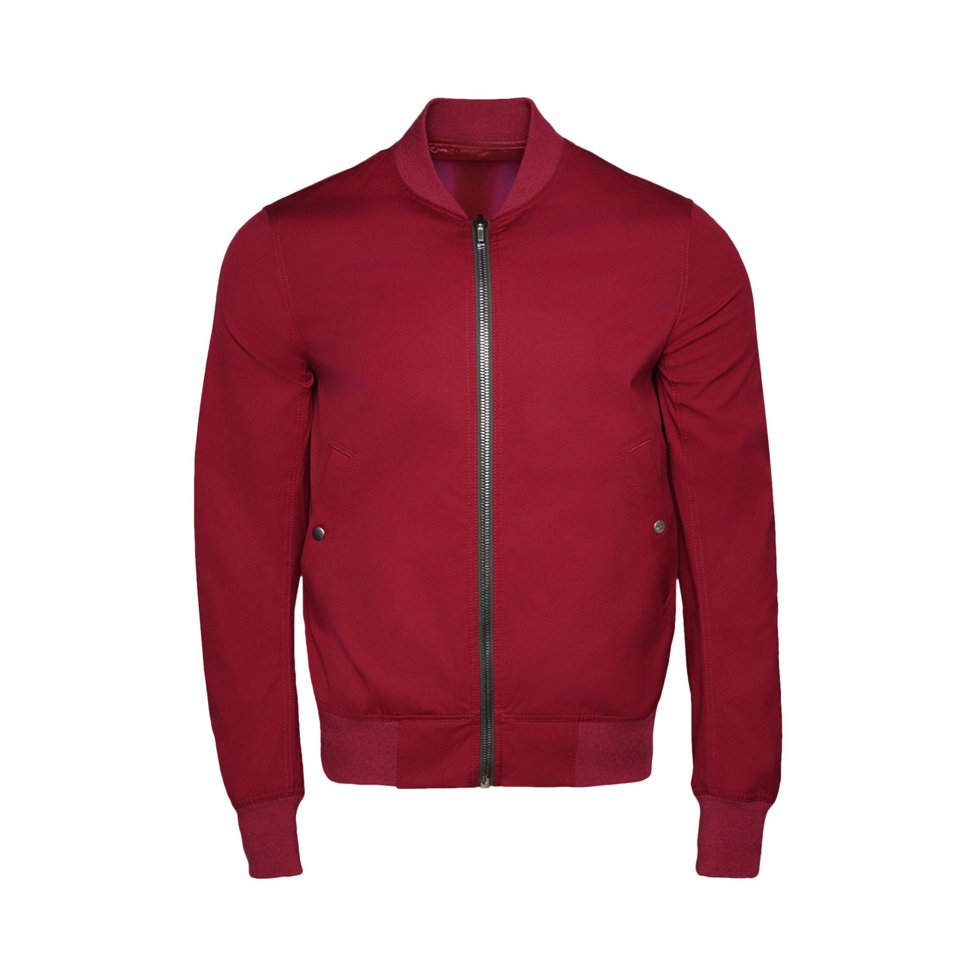 Rick Owens Reversible Bomber Jacket 'Fuchsia/Fuchsia Plaid' - 1
