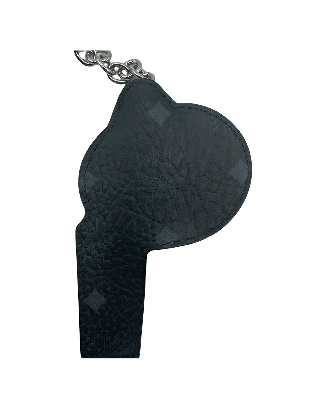 MCM Leather & Canvas Key Ring - 3