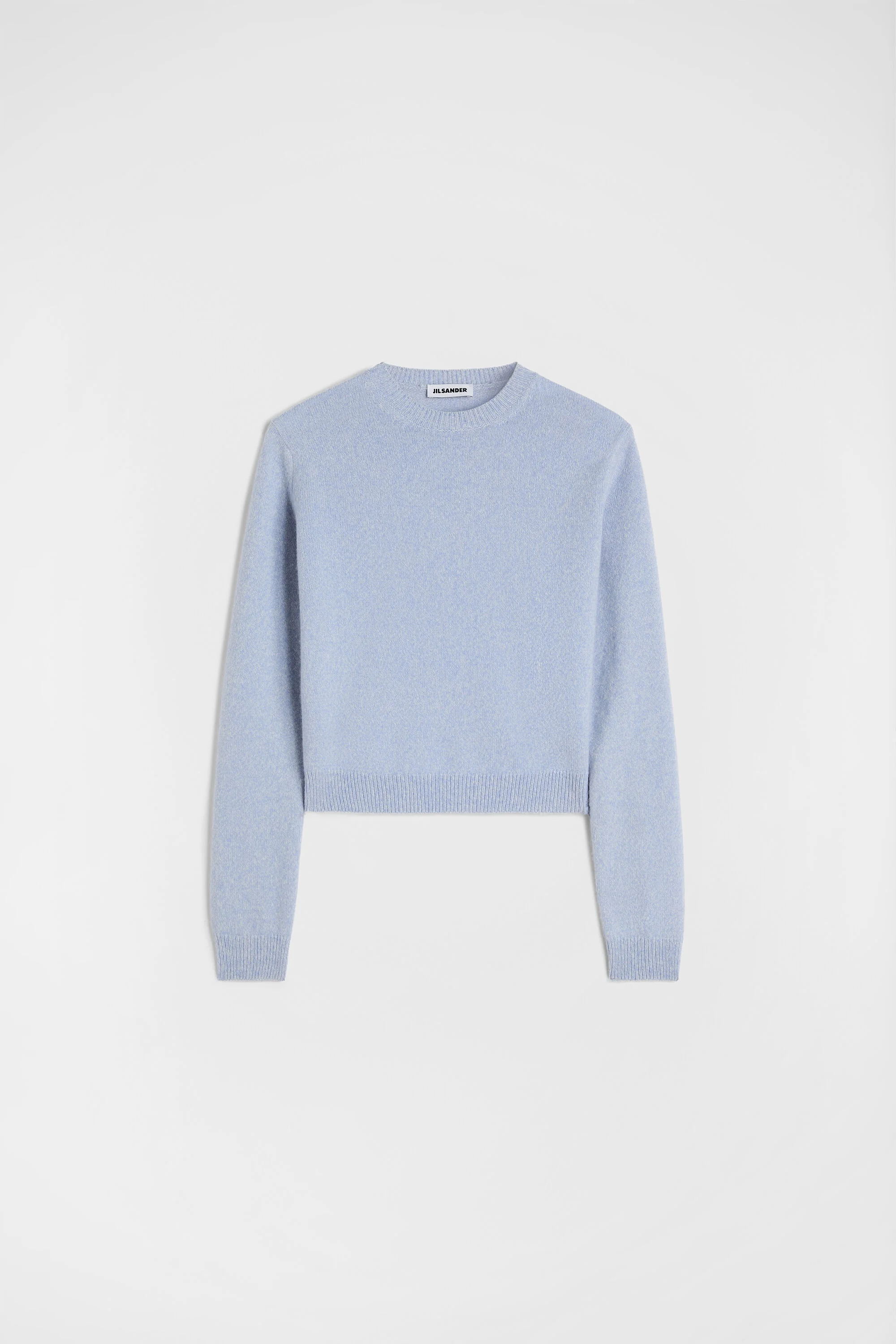 Cashmere Blend Crew-Neck Sweater - 1