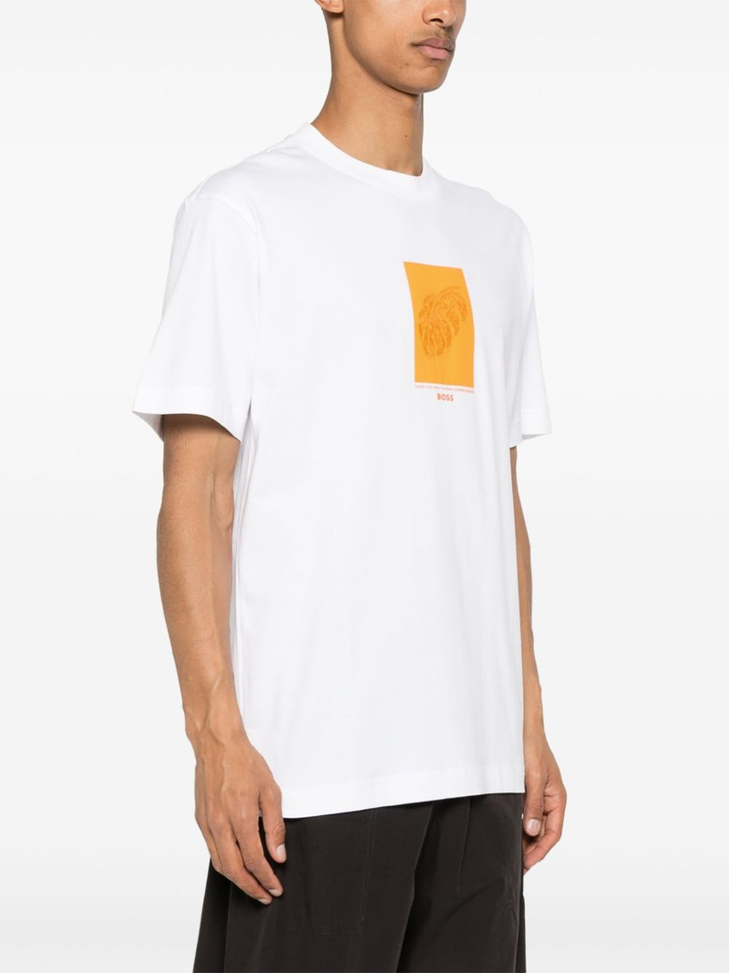 logo-print cotton T-shirt 3
