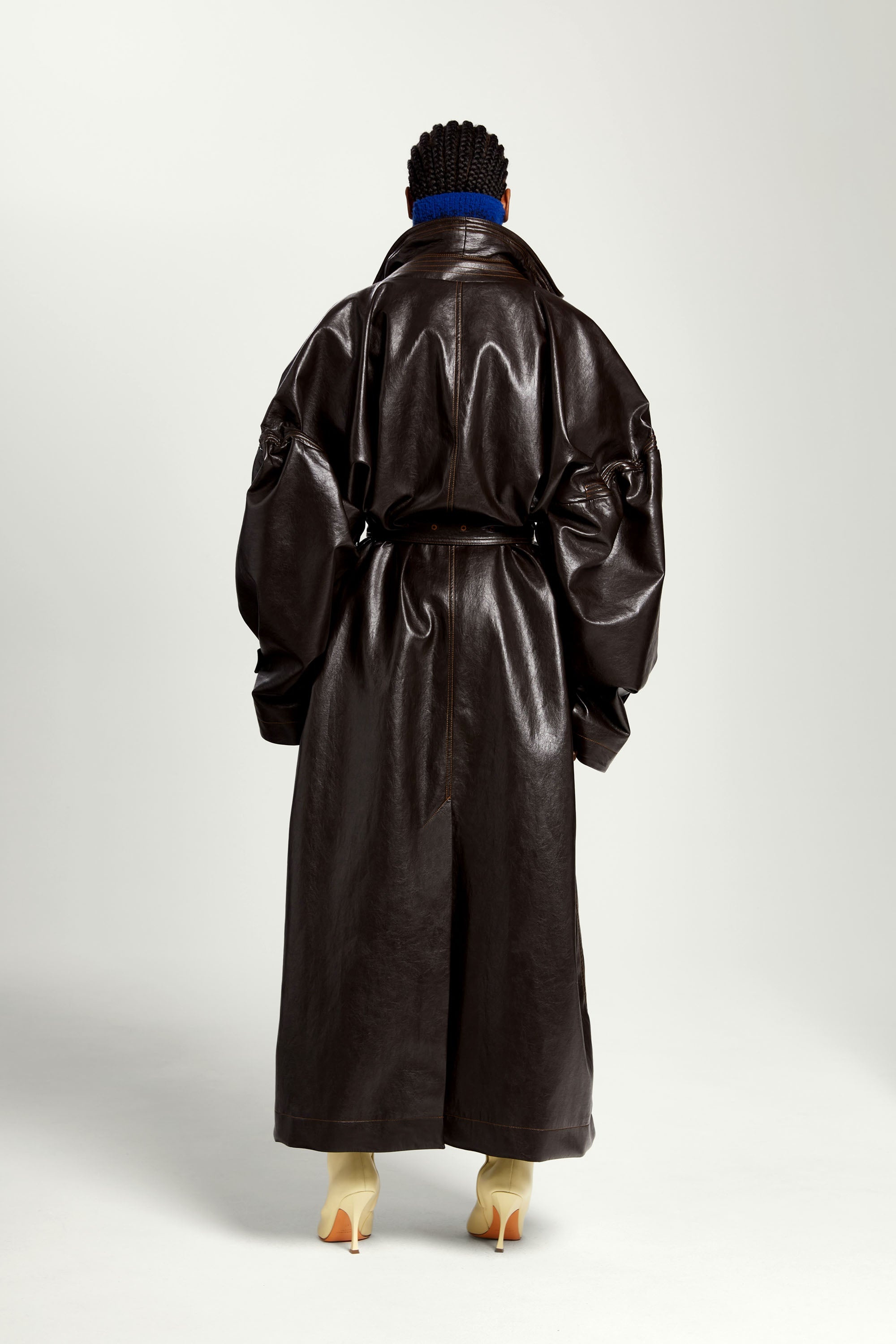 Wire Maxi Trench Coat - 6