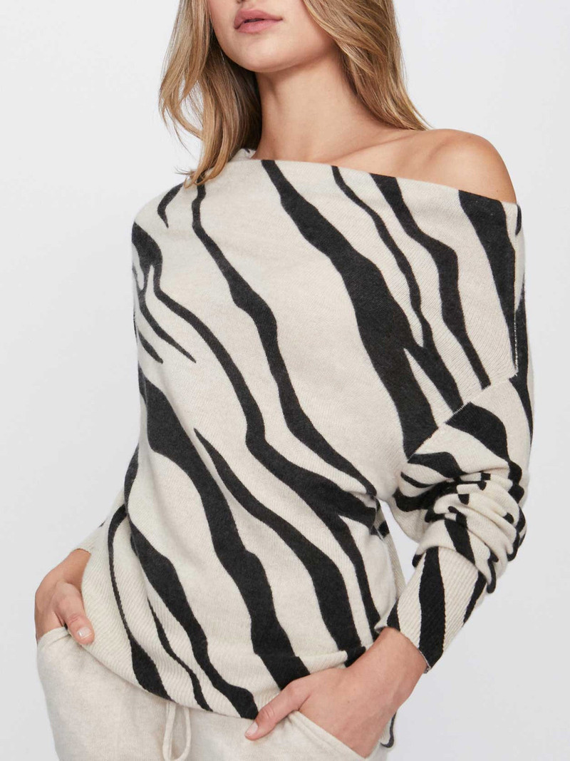 The Lori Printed Off Shoulder 3