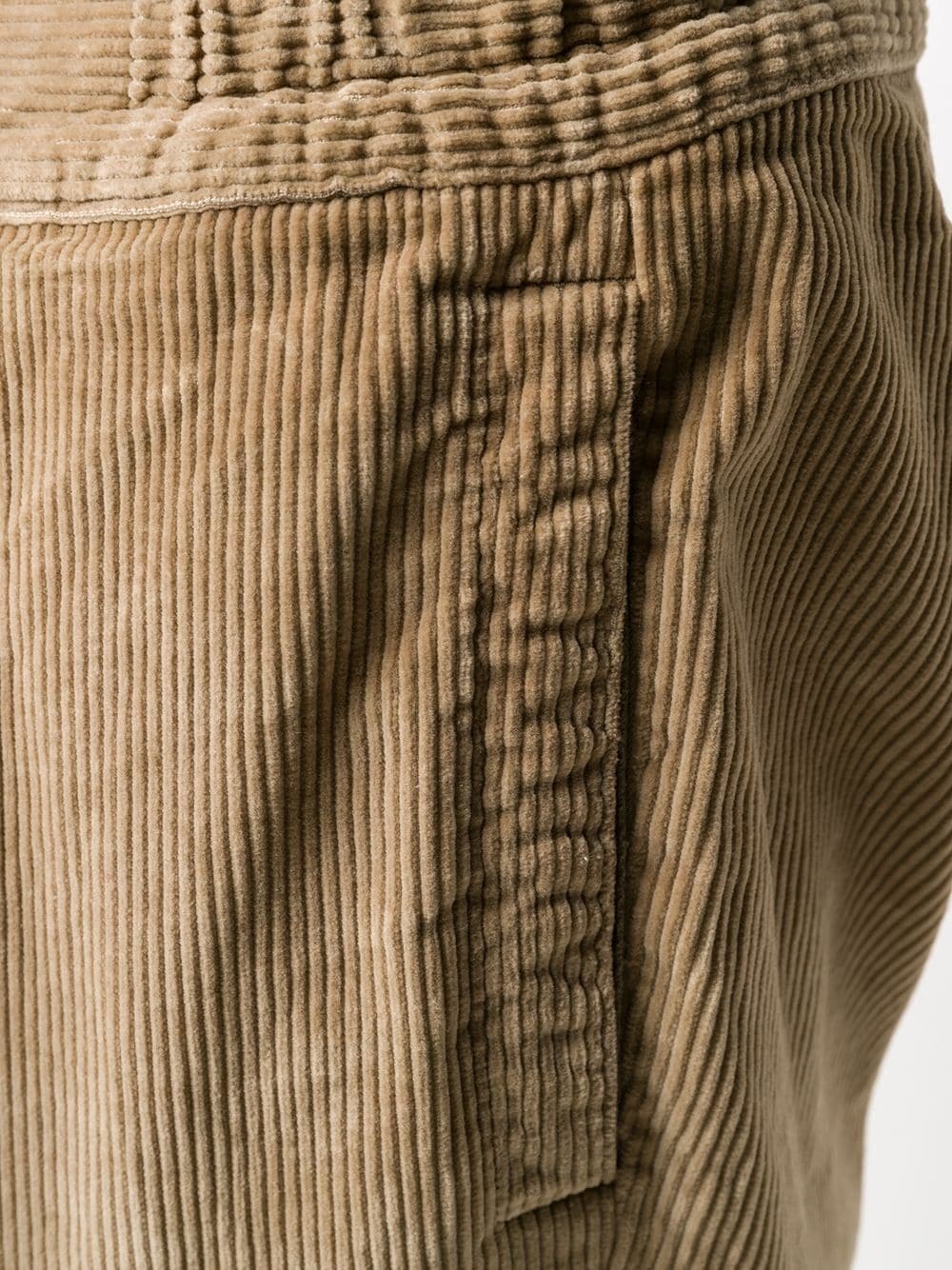 corduroy loose-fit trousers  - 5