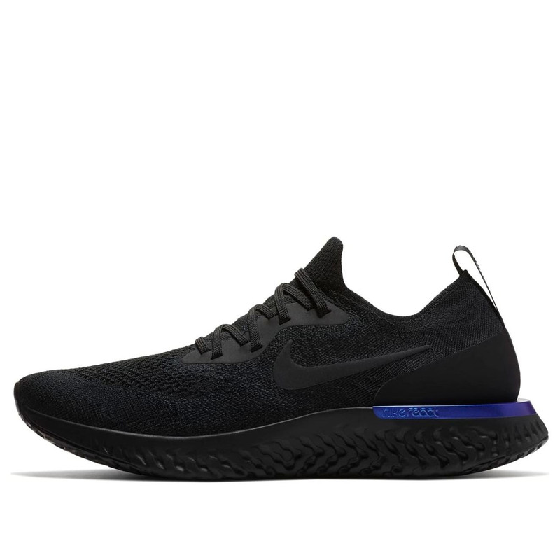 Nike Epic React Flyknit 'Black Racer Blue' AQ0067-004 - 1